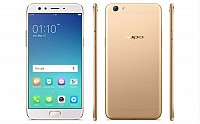 Oppo F3 Plus Gold Front,Back And Side pictures