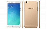 Oppo F3 Gold Front, Back And Side pictures