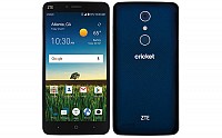 ZTE Blade X Max Blue Front And Back pictures