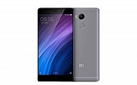 Xiaomi Redmi 4 Prime Grey Front And Back pictures