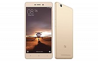 Xiaomi Redmi 3S Gold Front,Back And Side pictures
