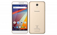 Panasonic P85 Gold Front And Back pictures