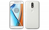 Motorola Moto G4 White Front And Back pictures