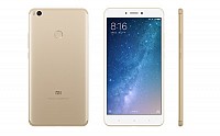 Xiaomi Mi Max 2 Gold Front,Back And Side pictures