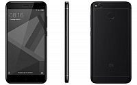 Xiaomi Redmi 4 Black Front,Back And Side pictures