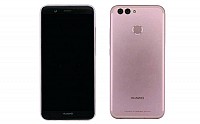 Huawei Nova 2 Rose Gold Fornt and Back side images pictures