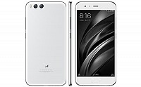 Xiaomi Mi 6 White Front,Back And Side pictures