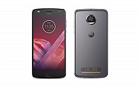 Motorola Moto Z2 Play Lunar Gray Front And Back pictures