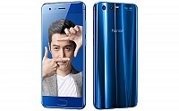 Huawei Honor 9 Charm Sea Blue Front,Back And Side pictures