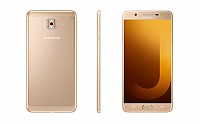 Samsung Galaxy J7 Max Gold Front, Back And Side pictures