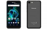 Panasonic P55 Max Matte Black Front And Back pictures
