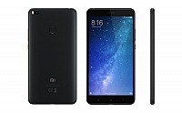Xiaomi Mi Max 2 Matte Black Front,Back And Side pictures