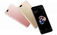 Xiaomi Mi 5X Front, Back and Side pictures