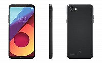 LG Q6 Black Front,Back and Side pictures