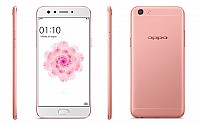 Oppo F3 Rose Gold Front, Back And Side pictures