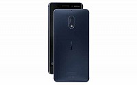 Nokia 6 Tempered Blue Front And Back pictures