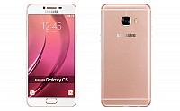 Samsung Galaxy C5 Pink Gold Front And Back pictures