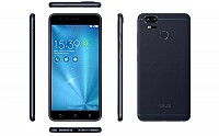 Asus ZenFone Zoom S Navy Black Front,Back And Side pictures