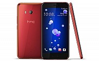 HTC U11 Solar Red Front, Back And Side pictures