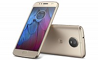 Motorola Moto G5S Fine Gold Front, Back And Side pictures
