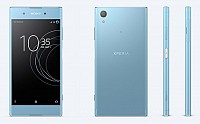 Sony Xperia XA1 Plus Blue Front, Back and Side pictures