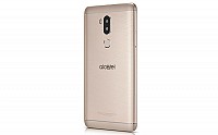 Alcatel A7 XL Metal Gold Back And Side pictures