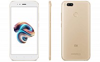 Xiaomi Mi A1 Gold Front, Back And Side pictures