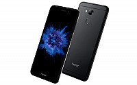 Huawei Honor V9 Play Black Front, Back and Side pictures