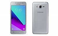 Samsung Galaxy Grand Prime Plus Silver Front and Back pictures