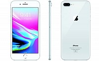 Apple iPhone 8 Plus Silver Front,Back And Side pictures