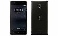 Nokia 3 Matte Black Front And Back pictures