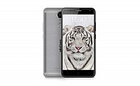Ulefone Tiger Space Grey Front and Back pictures