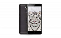 Ulefone Tiger Sky Black Front and Back pictures