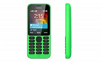Nokia 215 Bright Green Front And Side pictures
