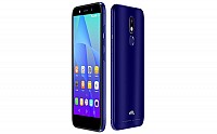 Micromax Selfie 3 Blue Front, Back and Side pictures
