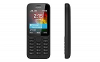 Nokia 215 Black Front And Side pictures