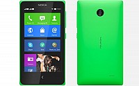 Nokia X Green Front And Back pictures
