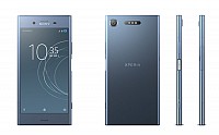Sony Xperia XZ1 Moonlit Blue Front,Back And Side pictures
