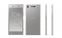 Sony Xperia XZ1 Warm Silver Front,Back And Side pictures