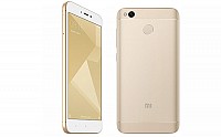 Xiaomi Redmi 4 Gold Front,Back And Side pictures