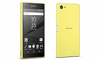 Sony Xperia Z5 Compact Yellow Front,Back And Side pictures
