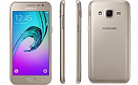 Samsung Galaxy J2 (2017) Metallic Gold Front,Back And Side pictures
