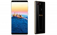 ZTE Nubia Z17S Black Gold Front,Back And Side pictures