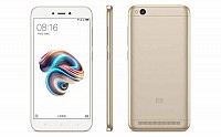 Xiaomi Redmi 5A Gold Front,Back And Side pictures