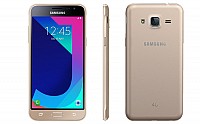 Samsung Galaxy J3 Pro Gold Front, Back And Side pictures
