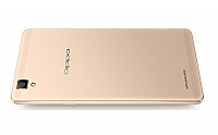 Oppo A53 Gold Back And Side pictures