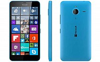 Microsoft Lumia 640 XL Cyan Front,Back And Side pictures