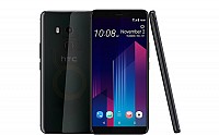HTC U11+ Ceramic Black Front,Back And Side pictures