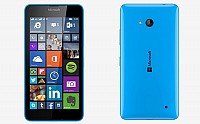 Microsoft Lumia 640 LTE Glossy Cyan Front And Back pictures