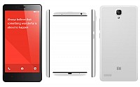 Xiaomi Redmi Note White Front,Back And Side pictures
